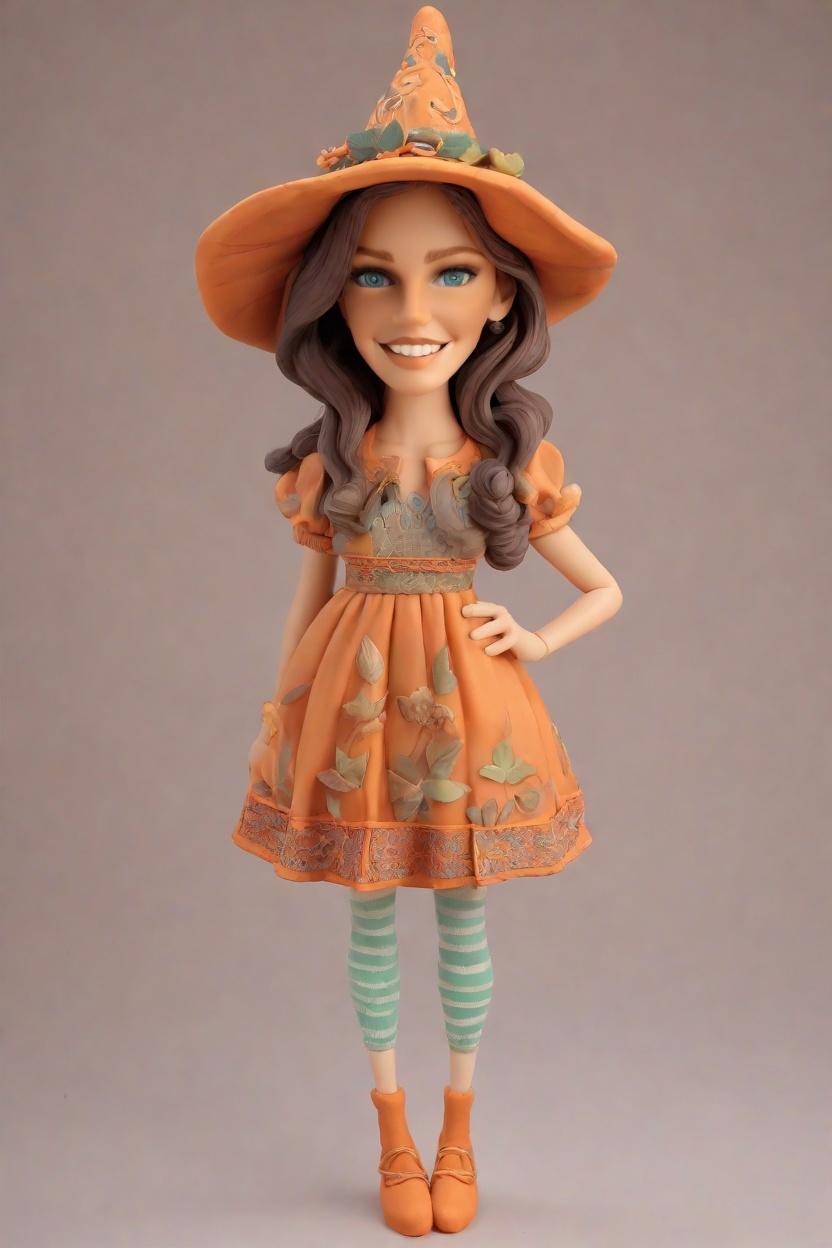 Unboxing the Ultimate Thanksgiving Gift: A Fashionable Figurine with a Twist,She's Got the Turkey Hat and the Cheeky Grin: My Thanksgiving Mini-Me Adventure
