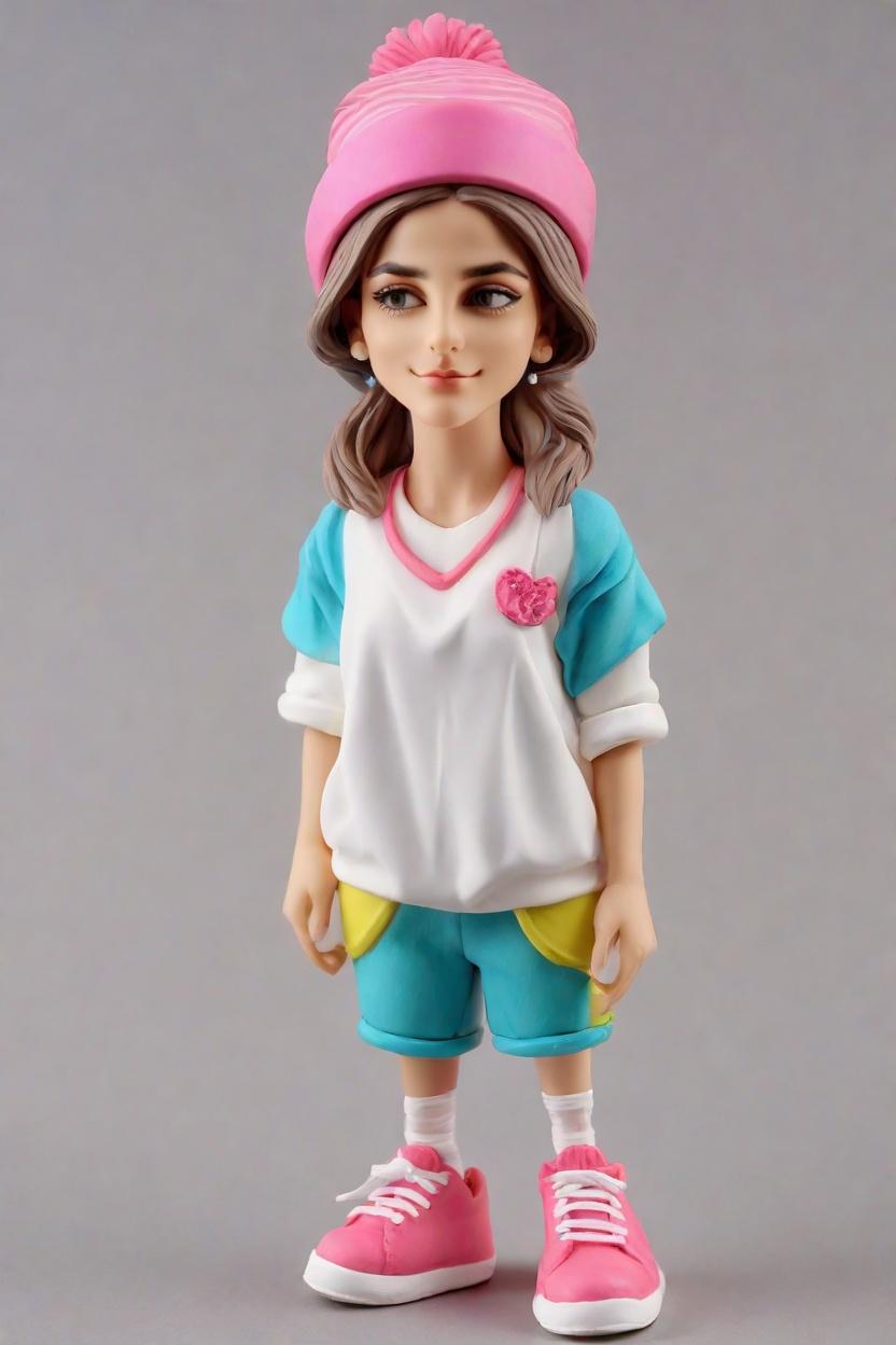 Custom Sports Star Bobblehead,She Nailed Her Custom Bobblehead Look!