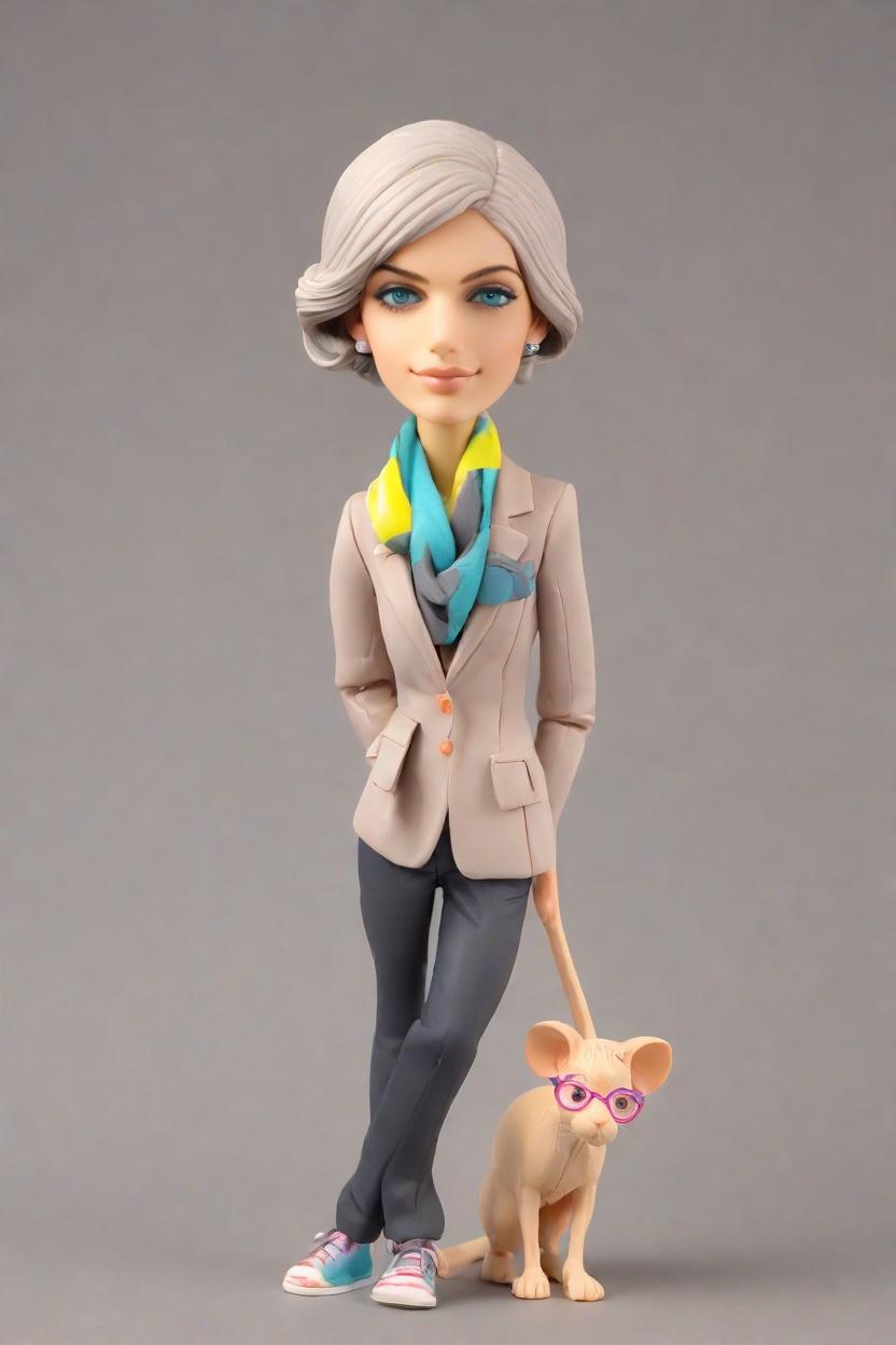 Fusing Fashion and Fun: The Rise of Personalized Bobbleheads in the Office,Meet My Mini-Me: A Day in the Life of a Desk-Leaning Bobblehead