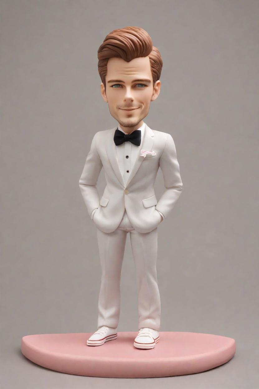 Funky Fashion Meets Bobblehead: The Unique Gift That Stole the Show,Unveiling My Cheeky Wink Bobblehead: A Personalized Gift That Made My Day!