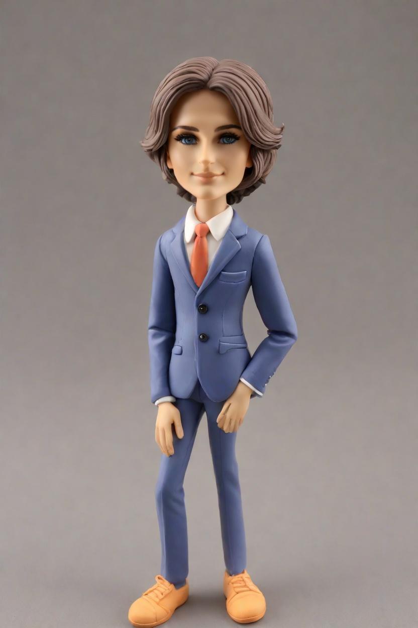 A Fashion Insider's Discovery: The Art of Executive Bobbleheads,My Mini-Me Moment: Embracing the Bold and Playful in Business Attire