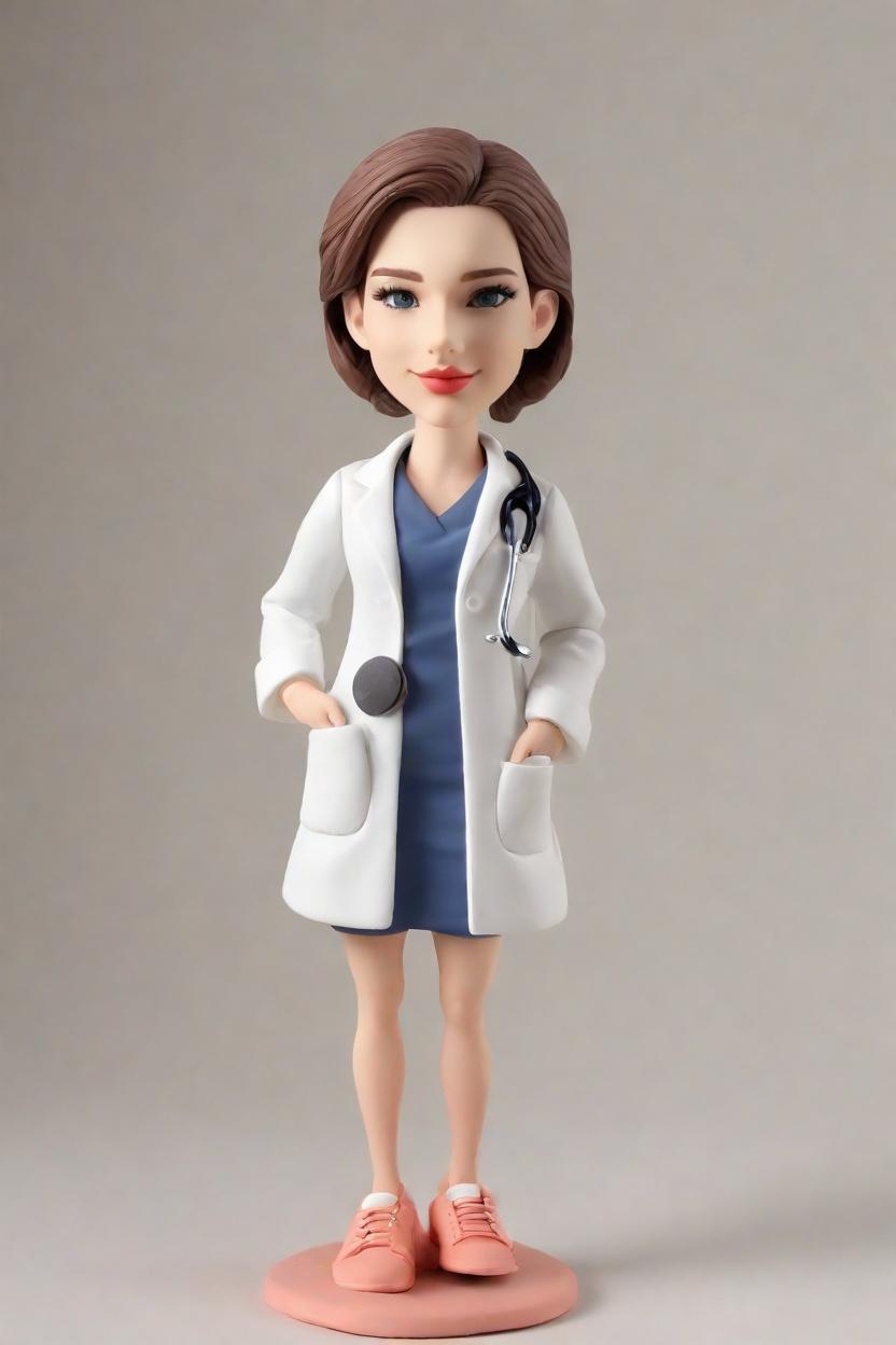 The Latest Trend: Personalized Bobblehead Dolls Capturing the Casual Nurse's Charm,Meet Nurse Jane: Creating My Own Bobblehead Doll and the Joy It Brought