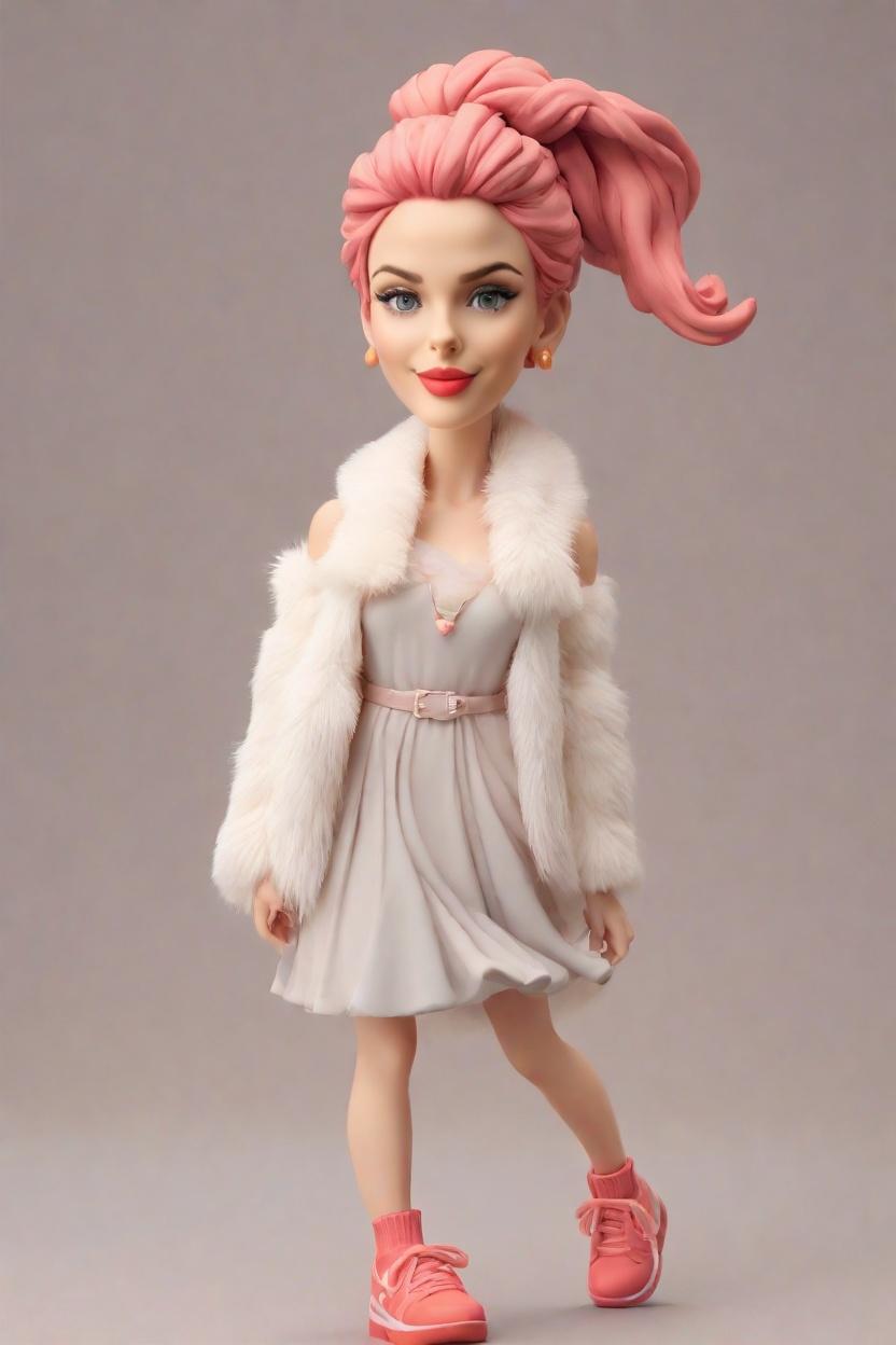 Spotlight on Graduation Trends: The Cheerful Throw Cap Pose Figurine,She Did It! Celebrating Her Graduation with a Mini-Me Figurine