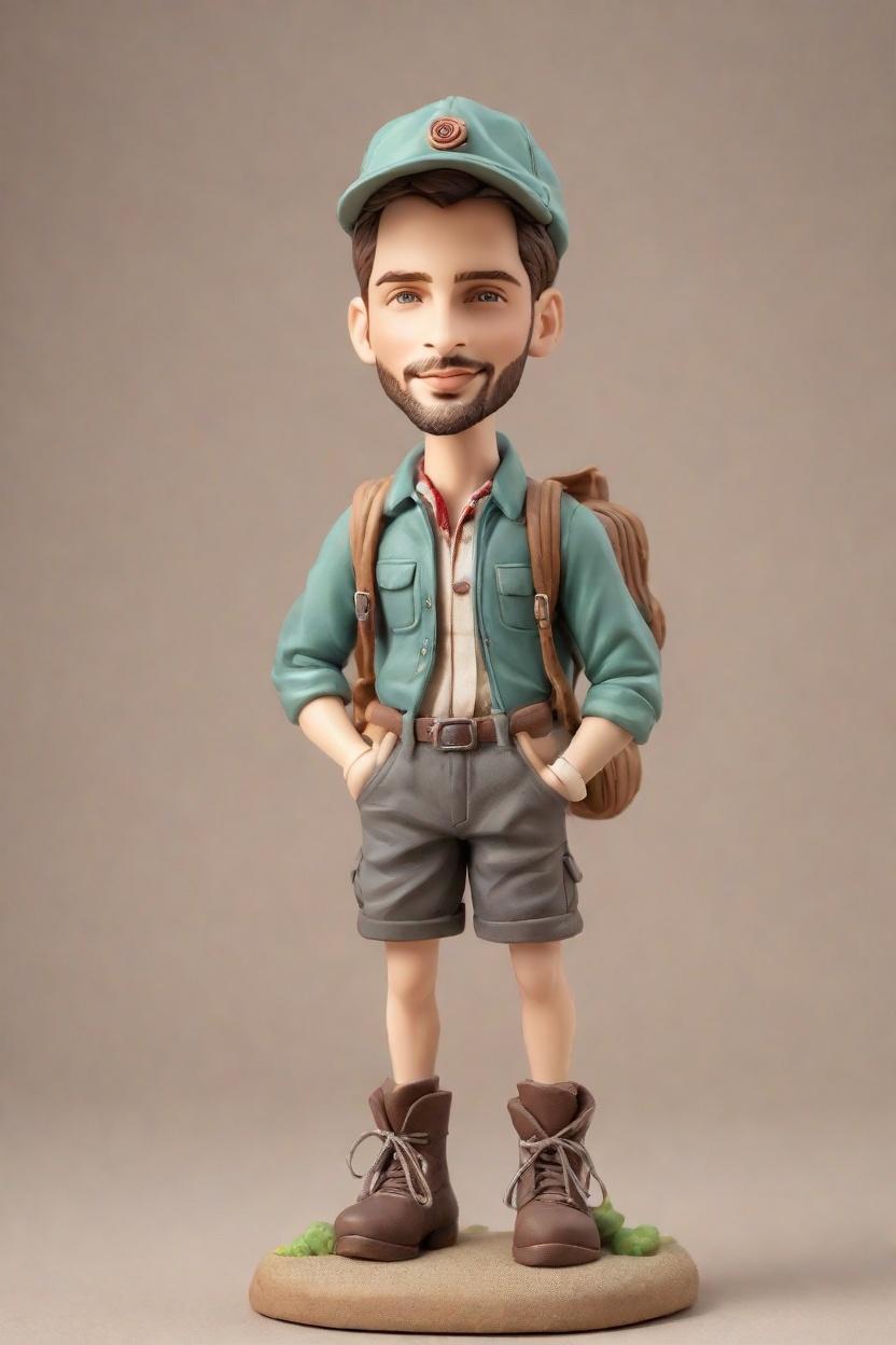 Trekking Trends: Discovering the Bobblehead Hiker's Stance in Fashion,Unleashing the Explorer in You: My Bobblehead Figurine Journey
