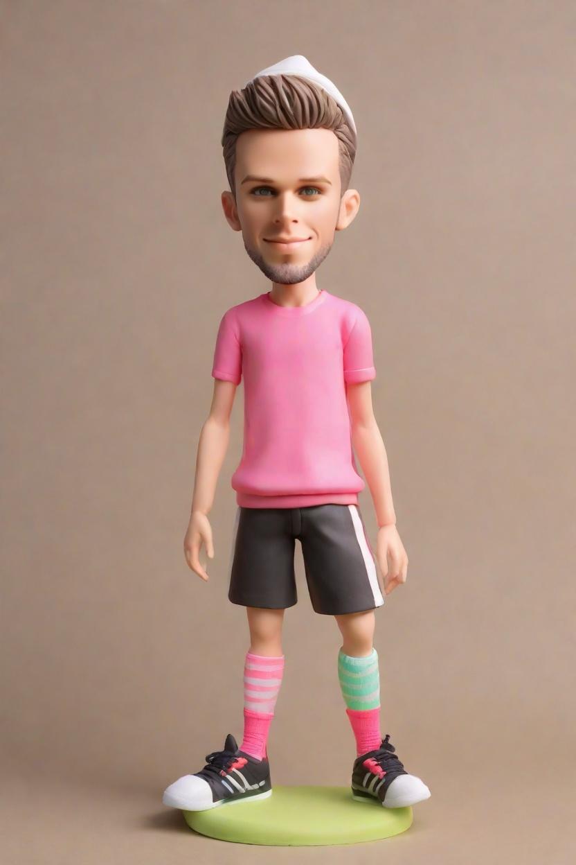 The Rise of Unique Bobblehead Dolls: A Fashionable Statement for NBA Enthusiasts,He Turned His Casual Dribble into a Winking Neon-Lit Bobblehead – A True Fan's Story