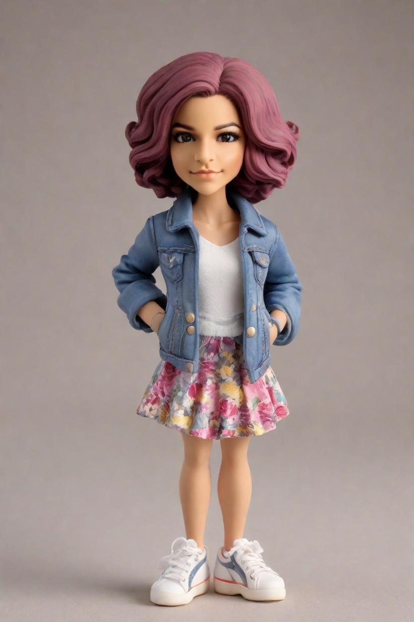Fashion Meets Art: Discovering the Trend of Bobblehead Figurines,She's Got the Moves: A Social Media Star's Mini-Me Reveal