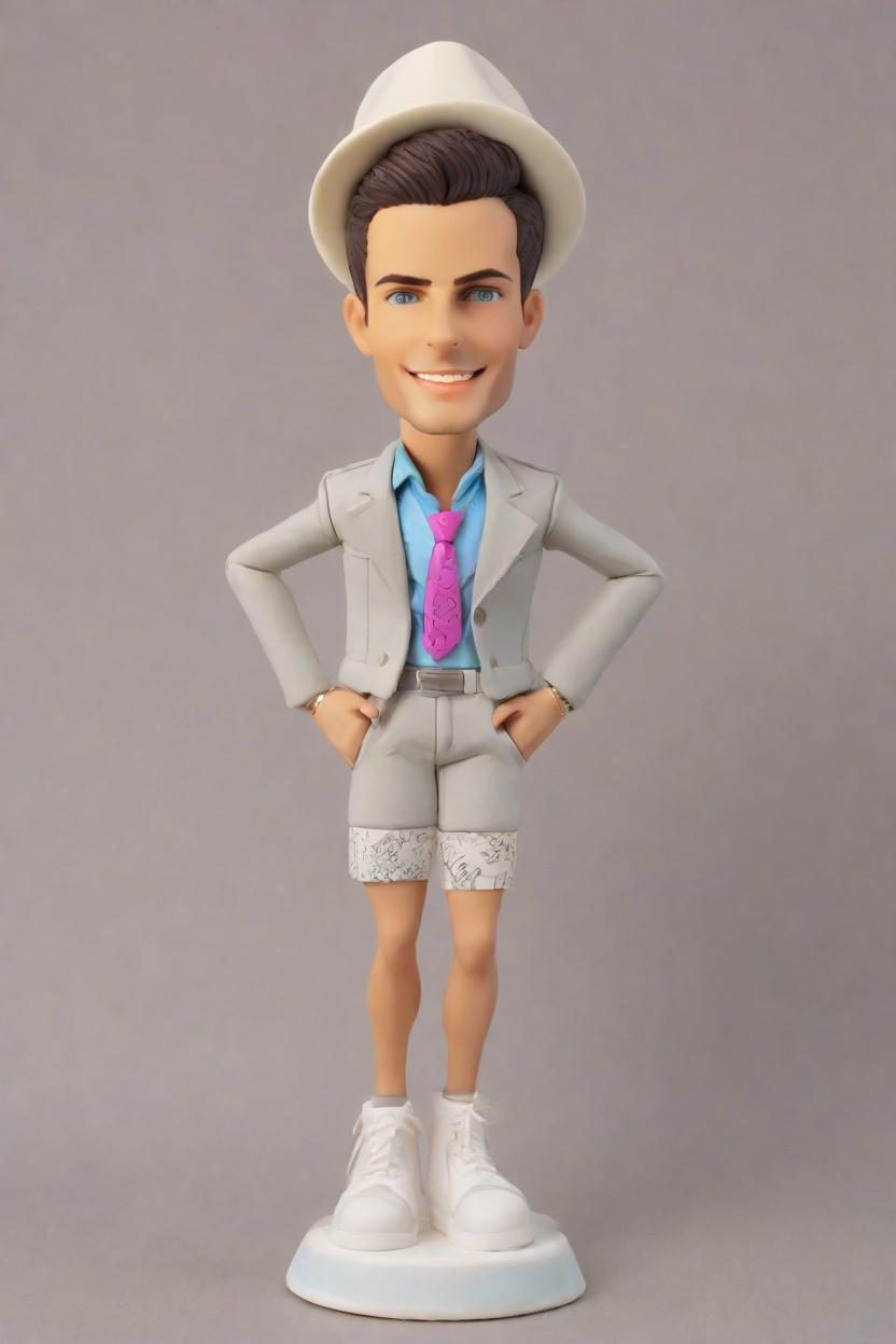 Custom Police Chic Bobblehead,He Just Made His Own Sly Police Bobblehead!