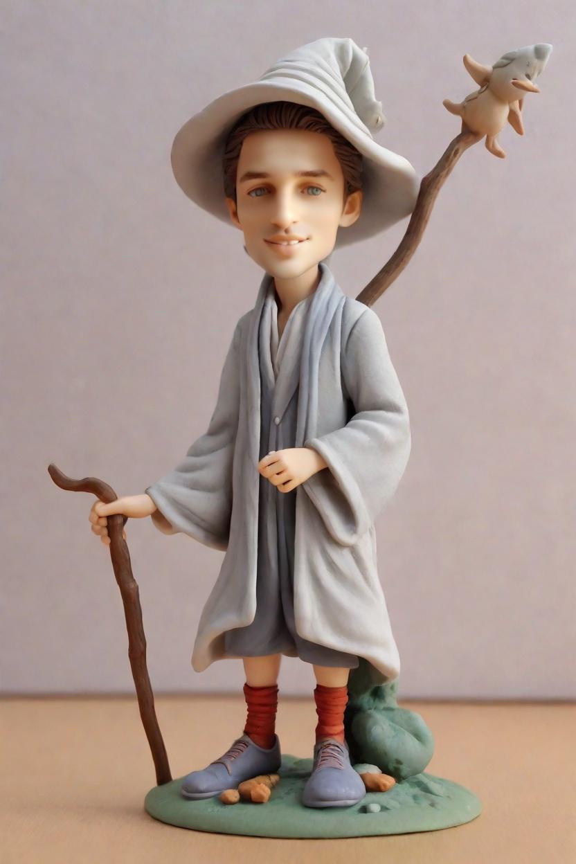 custom Enchanted Gathering bobblehead,John's Mystical Moment: Make Your Own Bobblehead Doll