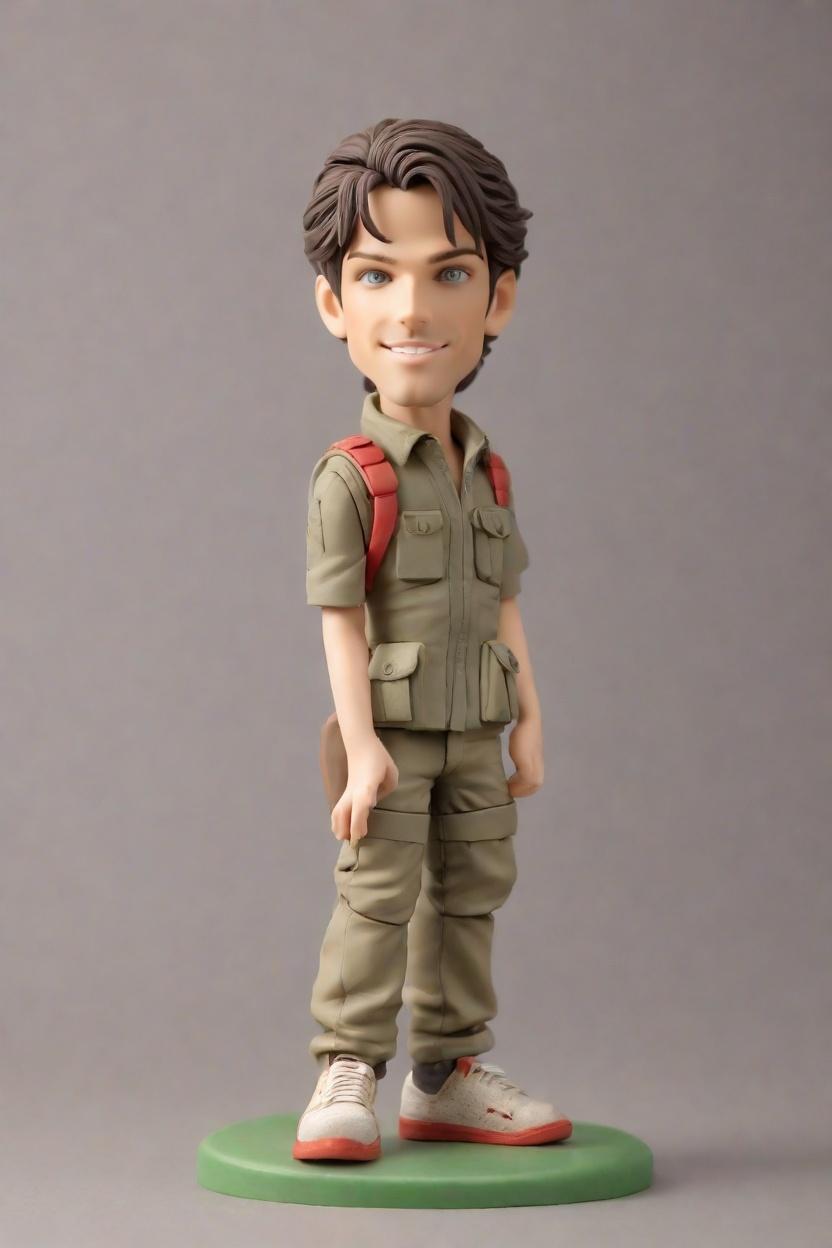 Custom Gaming Hero Bobblehead,He Made His Own Gaming Bobblehead Doll!