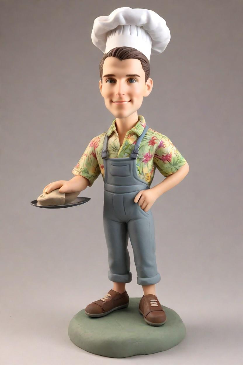 Culinary Custom Bobblehead,John Shares: Make Your Chef Bobblehead