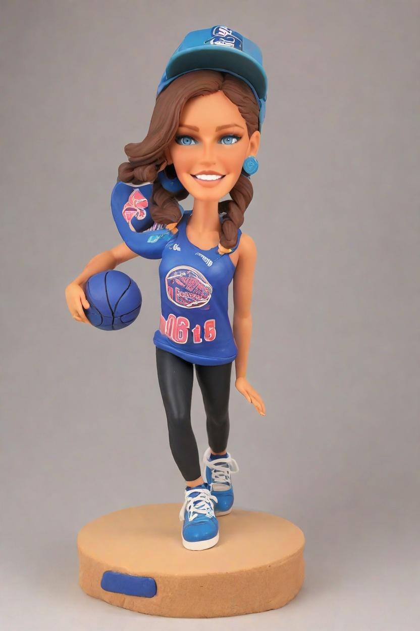 custom Sports Victory bobblehead,She's Crushing It: Make Your Own Bobblehead Doll