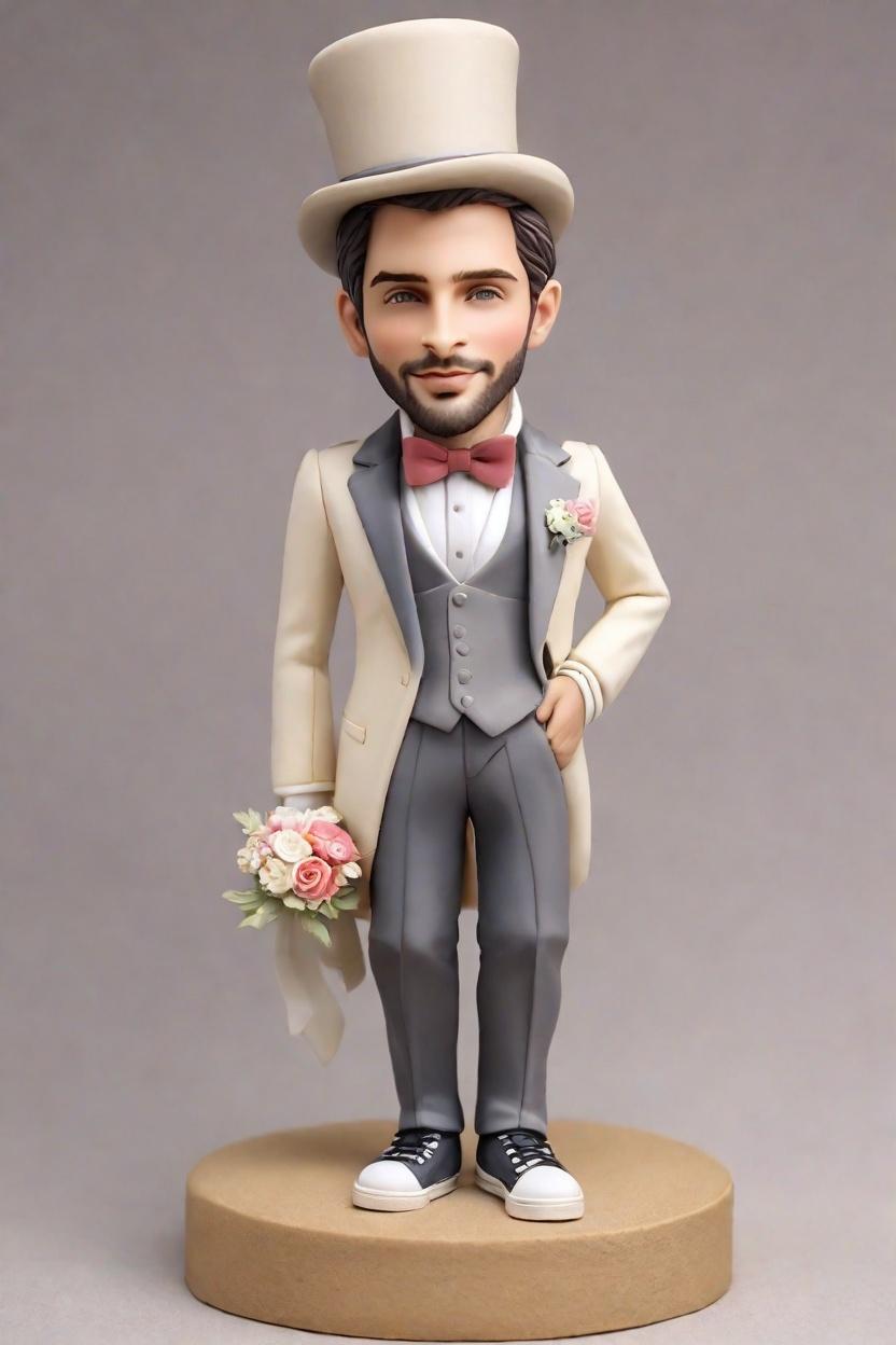 Trend Alert: Custom Bobblehead Dolls Are the New Wedding Trend,He Did What?! My Bestie's Groom Got a Converse-Clad Bobblehead Doll!