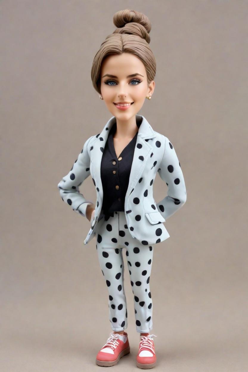 Trend Alert: Polka-Dot Blazers and Bobbleheads – A Fashion Journalist's Find,She's Got Swagger: Unboxing My Personalized Mini-Me Figurine