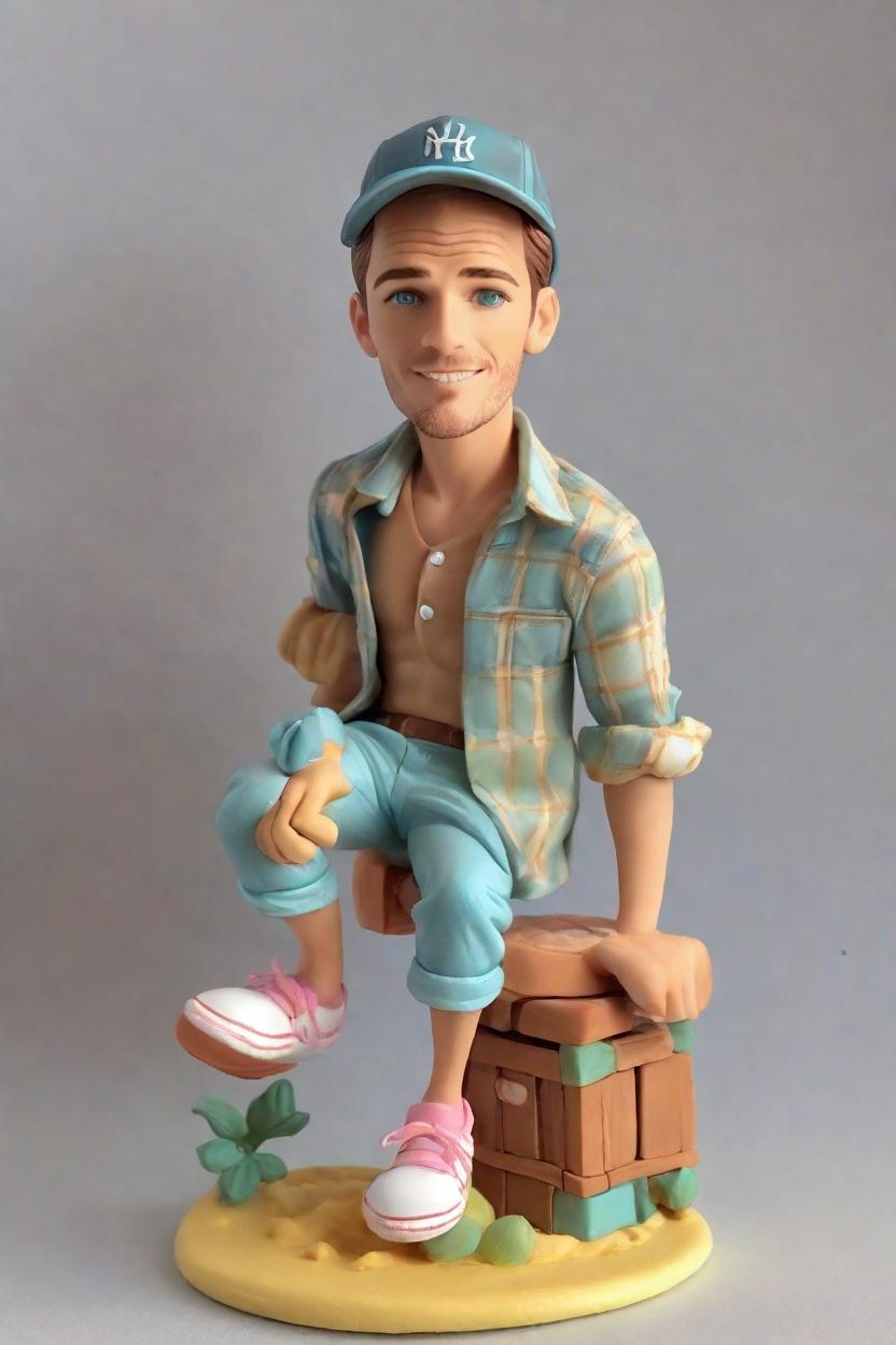 Custom Sports Hero Bobblehead,He Nailed It: Create Your Own Playful Bobblehead