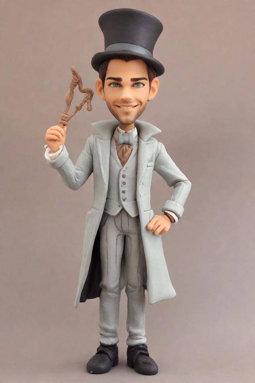 Discover the Art of Bobblehead Dolls: A Magical Custom Creation Journey,He Pointed His Wand and Created a Custom Bobblehead: A Wizard's Tale on Social Media