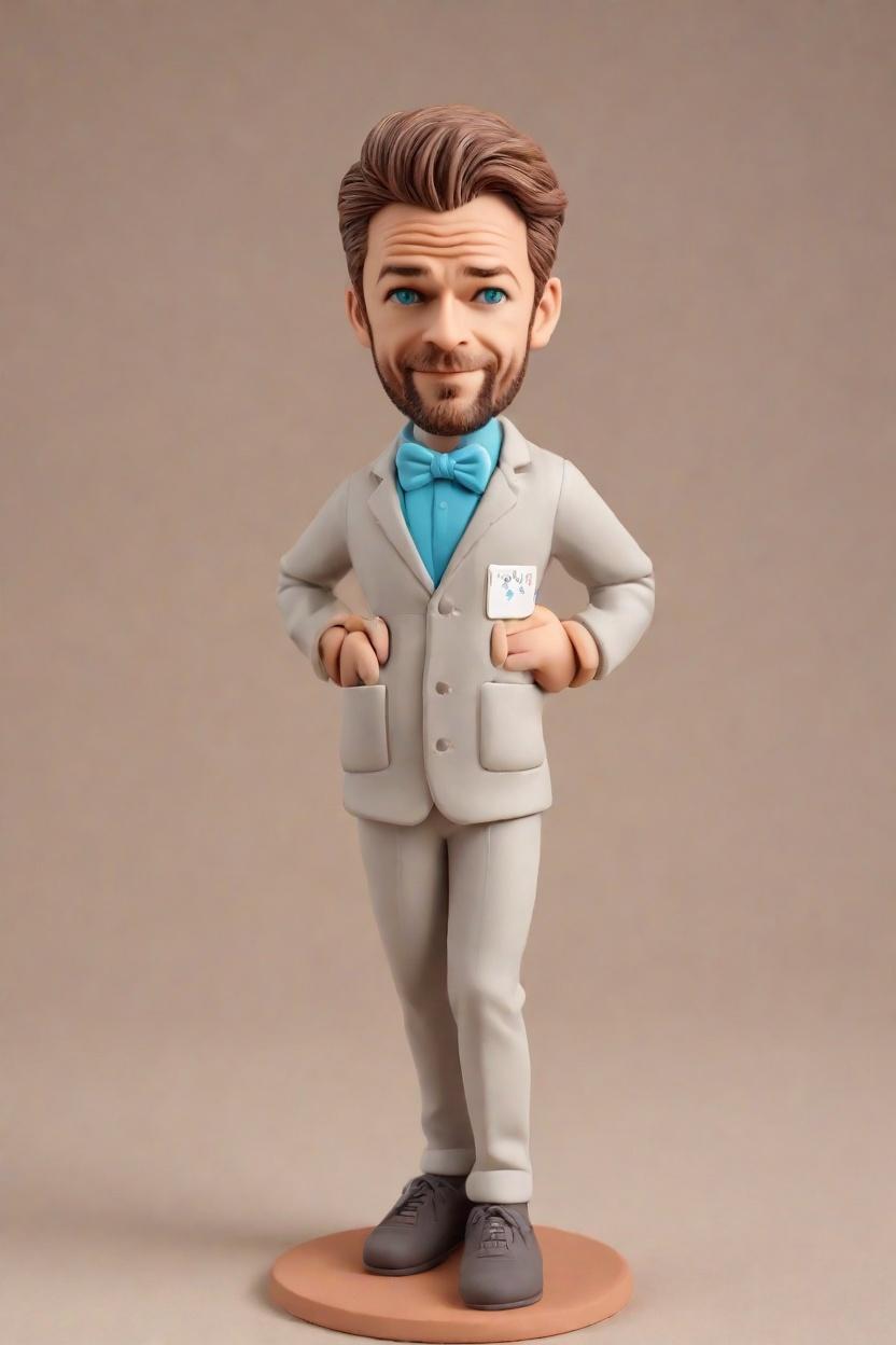 Custom Nurse Fun Bobblehead,Nurse's Cheeky Stethoscope Bobblehead Adventure