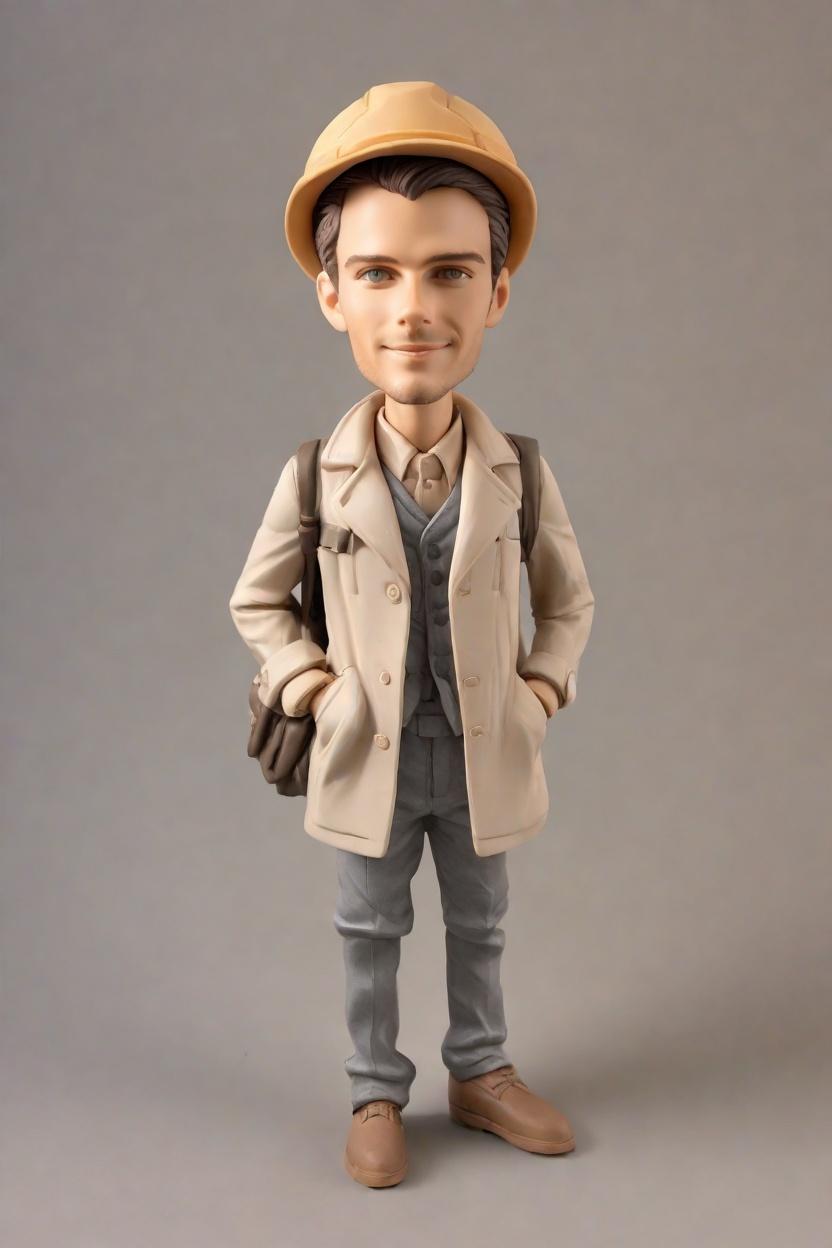 Custom Architect Casual Bobblehead,John Shares His Make-Your-Own Bobblehead Journey