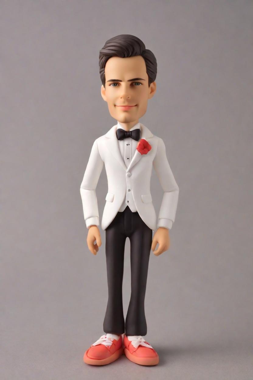 From Caps to Kicks: The Evolution of Graduation Figurines,Grad Night Magic: When a Winking Tuxedo Bobblehead Steals the Show