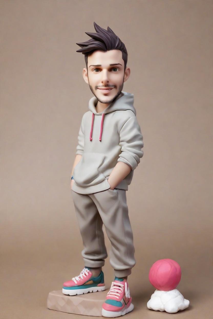 Custom Anime-Inspired Bobblehead,He Made His Own Bobblehead Doll!