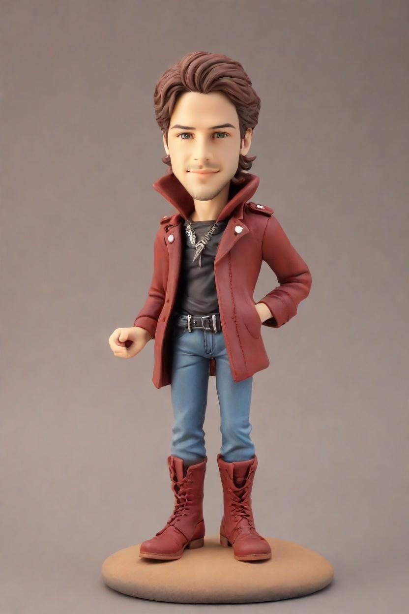 Custom Heroic Action Bobblehead,John's Epic Superhero Bobblehead Adventure