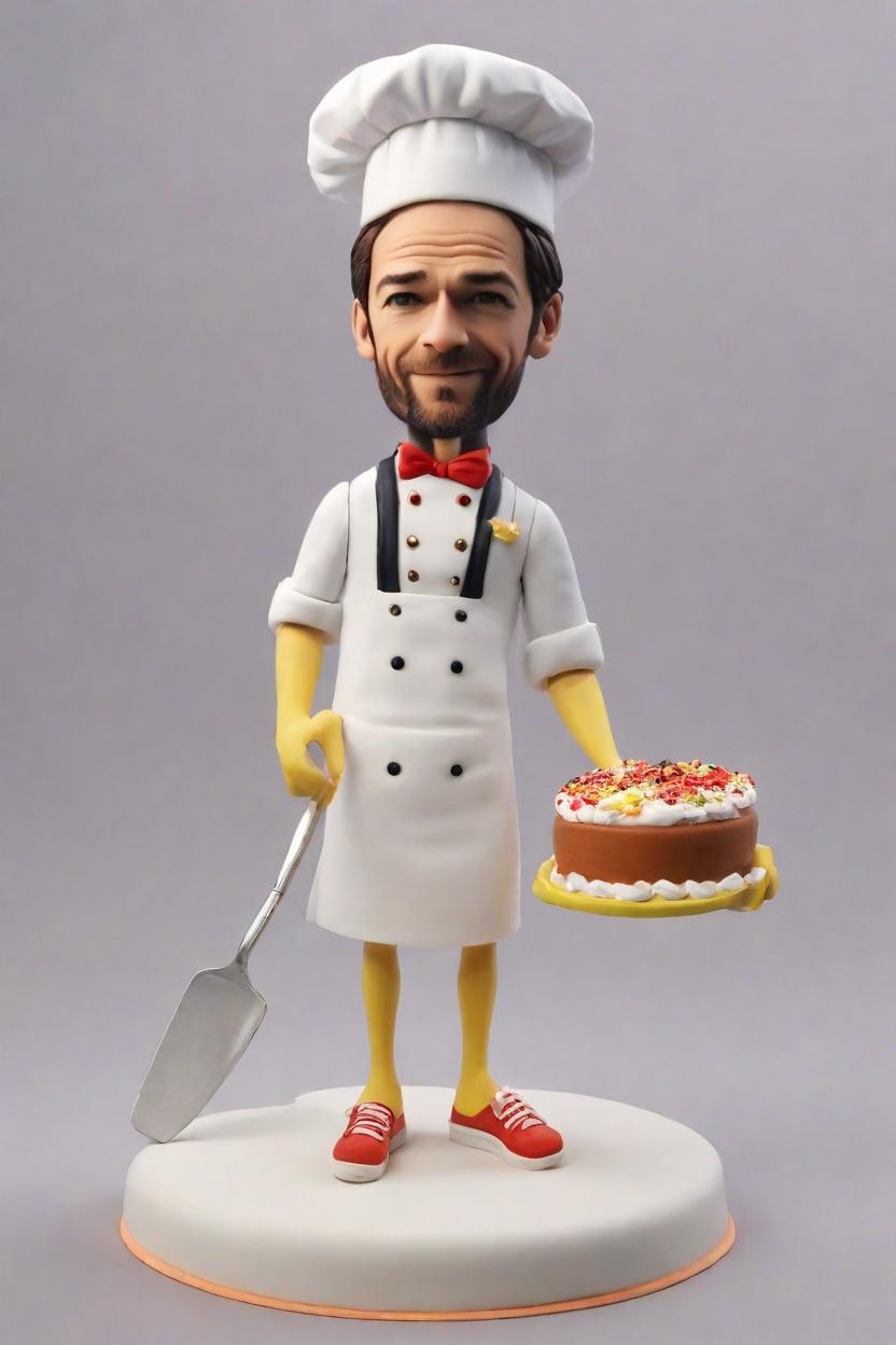 Custom Chef's Playful Bobblehead,John Shares His Playful Chef Bobblehead Creation