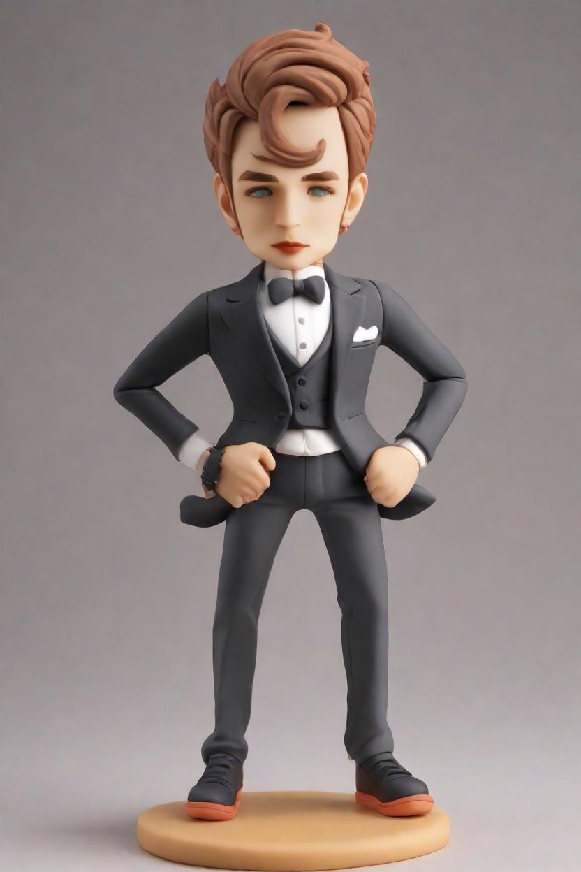 Trend Alert: The Rise of Personalized Bobblehead Dolls as the Ultimate Fashion Statement,He Did What?! Creating the Perfect Wedding Bobblehead Doll for the Groom in Tux and Converse