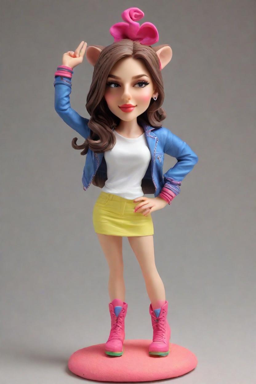 Flaunting the Neon Look: How Custom Bobblehead Dolls Are Changing the Fashion Game,She Did It! Witness the Moment She Raised the Trophy with Her Custom Bobblehead Doll