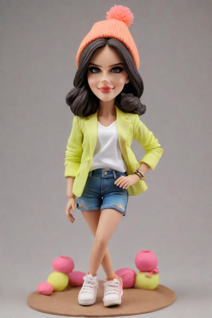 Custom Corporate Chic Bobblehead,She Created Her Own Chic Bobblehead Doll!