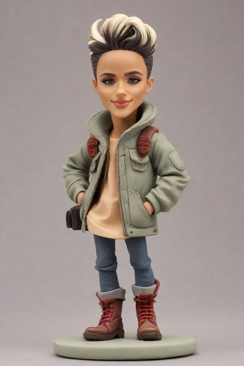 Personalized Custom Bobbleheads: The Ultimate Gift for the Firefighting Fanatic,She's Got Fire in Her Eyes and a Bobblehead on Her Desk: Create Your Own Firefighter Heroine