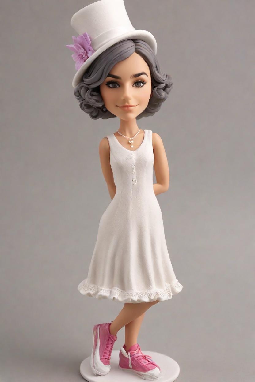 Custom Flapper Fun Bobblehead,She’s Got Swagger: Create Your Own Flapper Bobblehead Doll