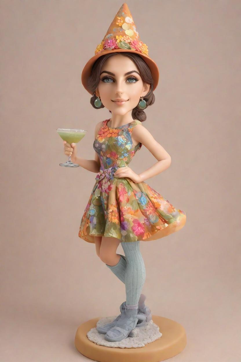 The Secret to a Perfect Party: Custom Bobblehead Dolls That Say 'Cheers',#TBT to My Cheeky Wink Moment: Creating My Own Bobblehead Doll