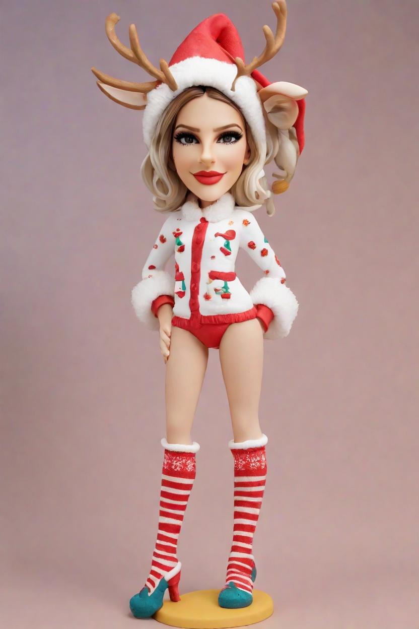 Discover the Trend: Unique Bobble Head Dolls Custom for the Ultimate Holiday Cheer!,Meet My New Bestie: Crafting a Cheeky Wink Bobblehead Doll for the Holidays!