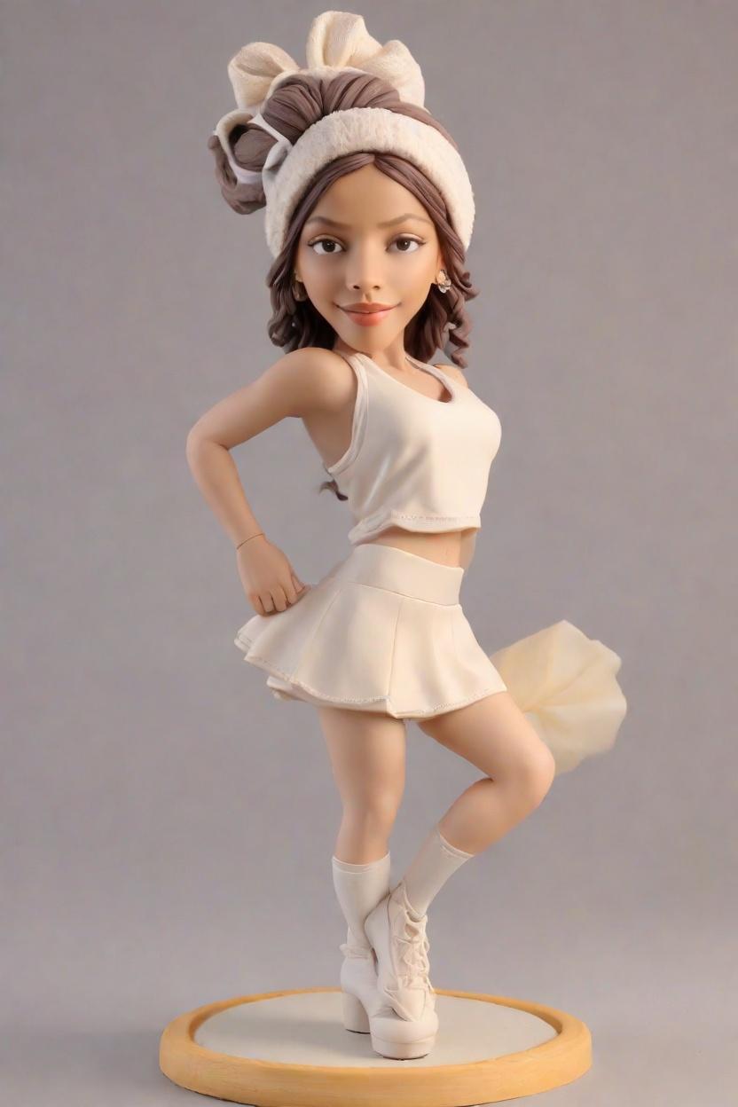 Personalized Bobblehead Dolls: The Fashionable Swing of a Baseball Diva,Make Your Own Bobblehead Doll: A Girl's Dazzling Home Run in Heels!