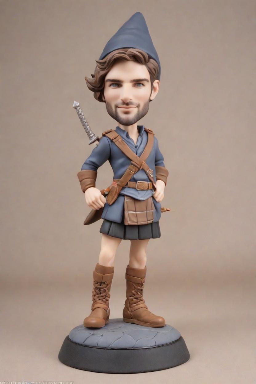 Fantasy Realms Figurines: The Ultimate Fan's Collection,My Magical Mini-Me: A Warrior's Journey in Plaid