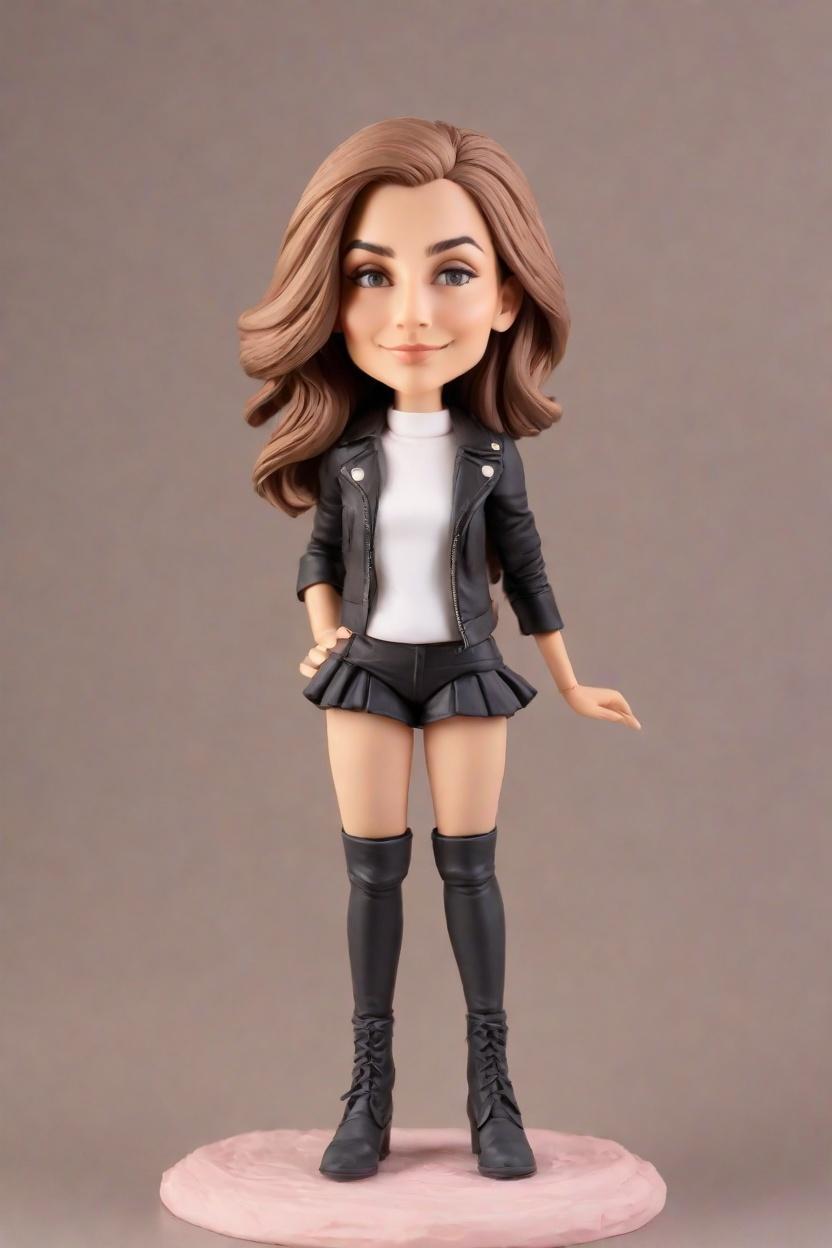 Fan Favorite: Unboxing the Chic, Combat-Ready Bobblehead,She's Got Swagger: My Mini-Me Strikes a Power Pose