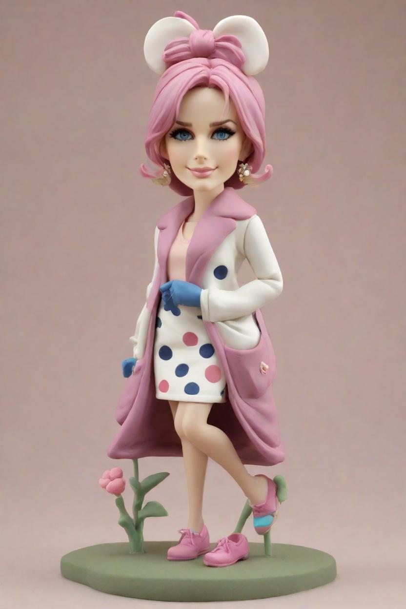 Trend Alert: Golfing Fashion Meets Bobblehead Art – The New Must-Have for Golf Enthusiasts,She Nailed It! Turning Her Golf Swing into a Bobblehead Doll: A Swinging Success Story