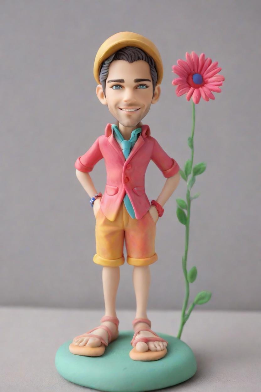 Custom Music Festival Bobblehead,He Made His Own Grateful Dead Bobblehead Doll!