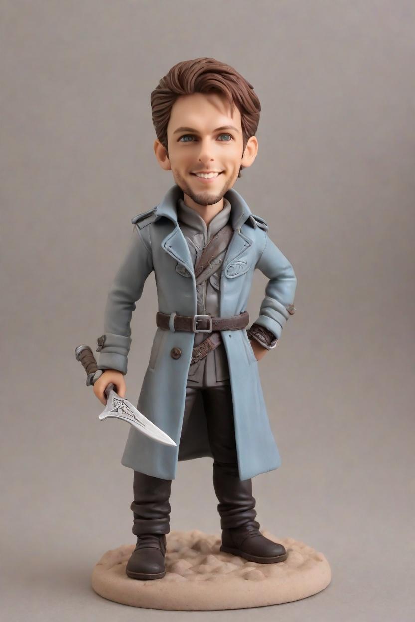 Custom Heroic Fantasy Bobblehead,John's Epic Custom Bobblehead Adventure