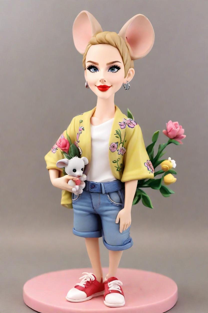 Trend Alert: Bobblehead Dolls in Floral Kimonos – A Mother's Day Must-Have,She Did WHAT with Her Denim Shorts?! Creating a Custom Bobblehead Doll for Mom