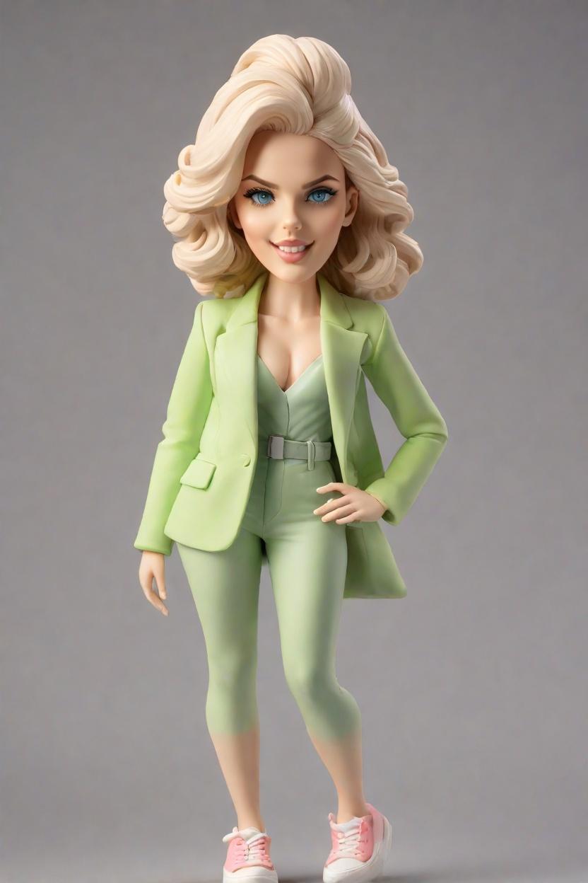 Custom Sassy Style Bobblehead,She's Got Swag: Make Your Own Bobblehead Doll