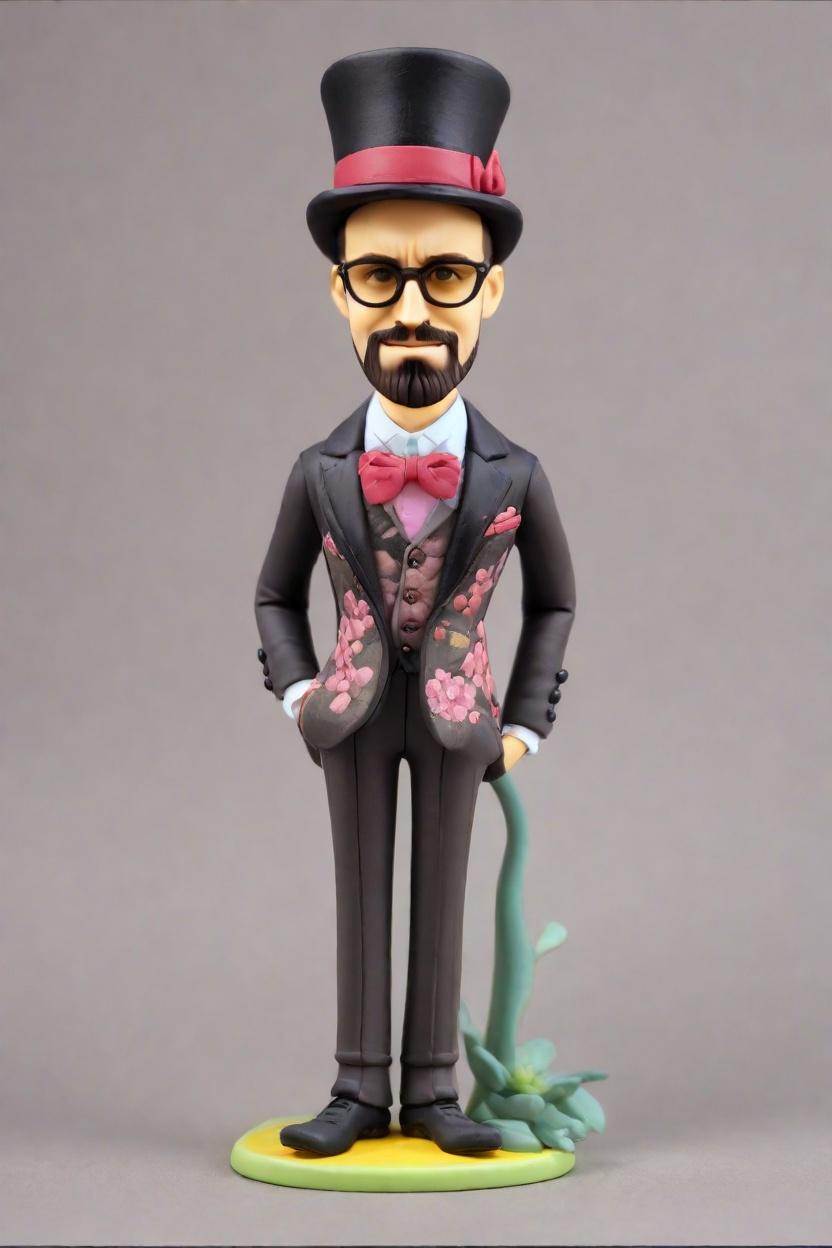 Fashion-Forward Dads Embrace Custom Bobblehead Dolls as the New Trend,John's Hilarious Take on Fatherhood: Creating His Own Bobblehead Doll
