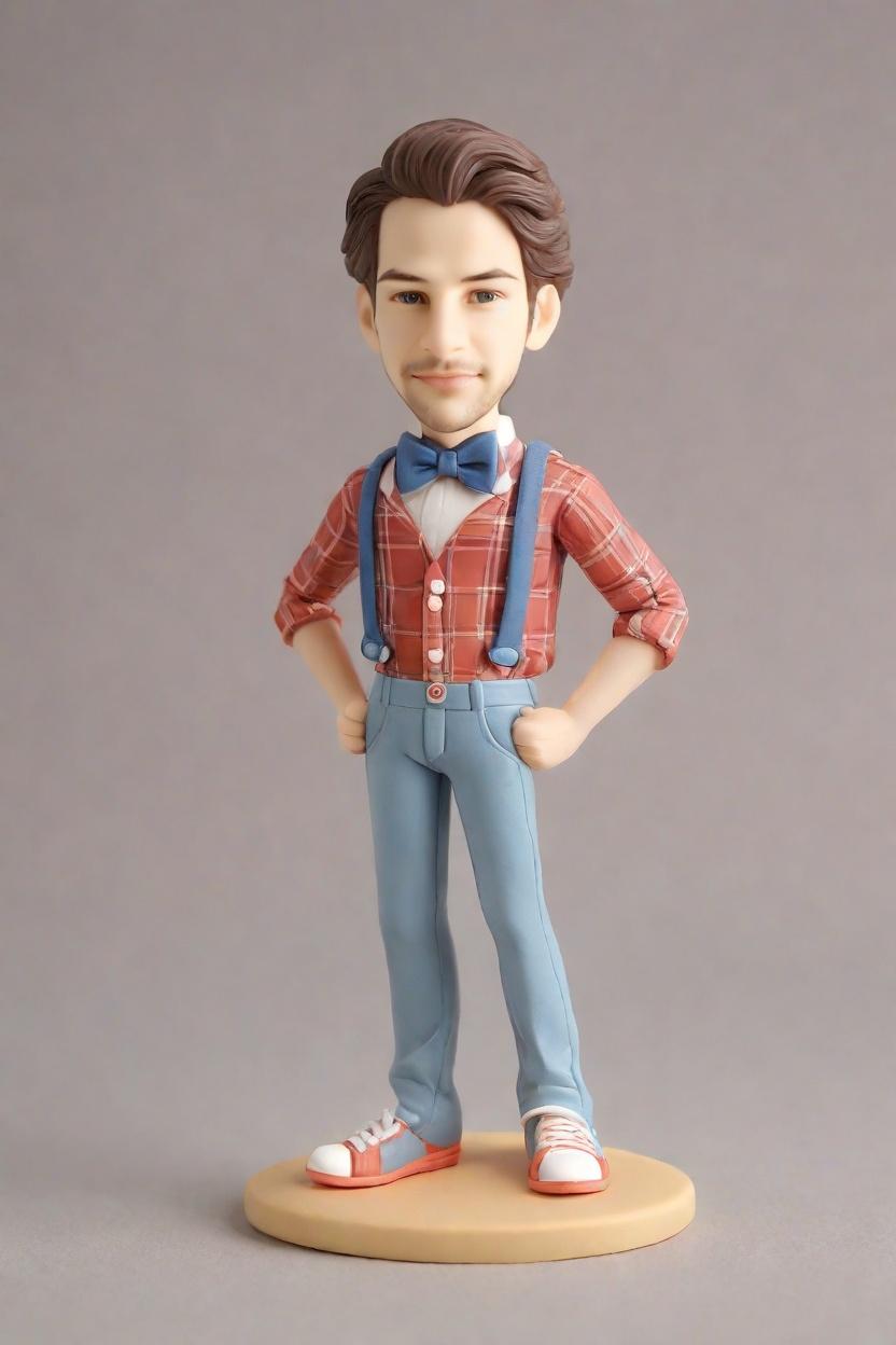 Personalized Custom Bobbleheads: The Ultimate Fan's Guide to Unique Figurine Dolls,Meet Bobblehead Bob: His Flannel, Bow Tie, and the Sneaker Game that Started a Trend