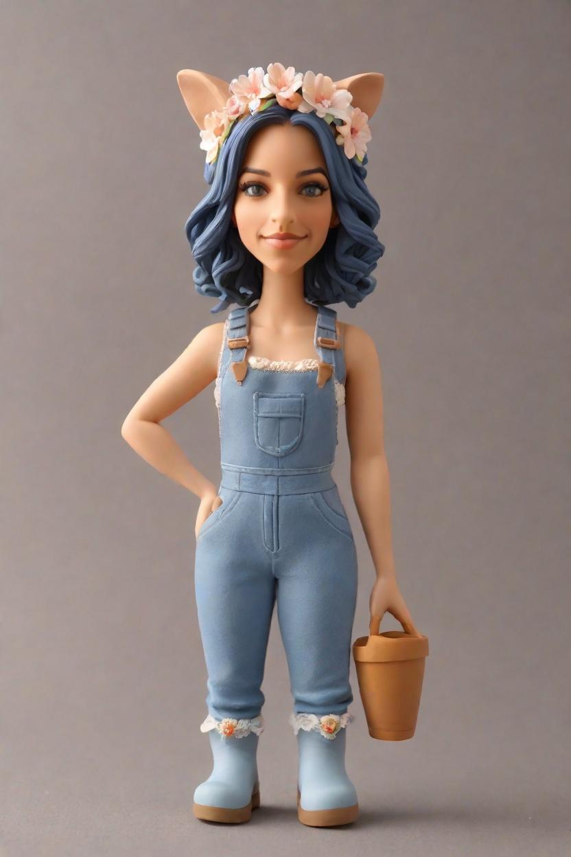 Personalized Bobblehead Dolls: A Fashionable Take on Gardening Enthusiast Figurines,Meet 'GardenGal': How I Created My Own Bobblehead Doll to Celebrate My Green Thumb