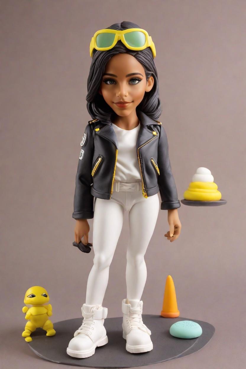 Sassy Star Wars Bobblehead: A Custom Figurine Doll That's Turning Heads in Fashion!,Meet the Sassy Star Wars Bobblehead: A DIY Creation That's Trending on Social Media!
