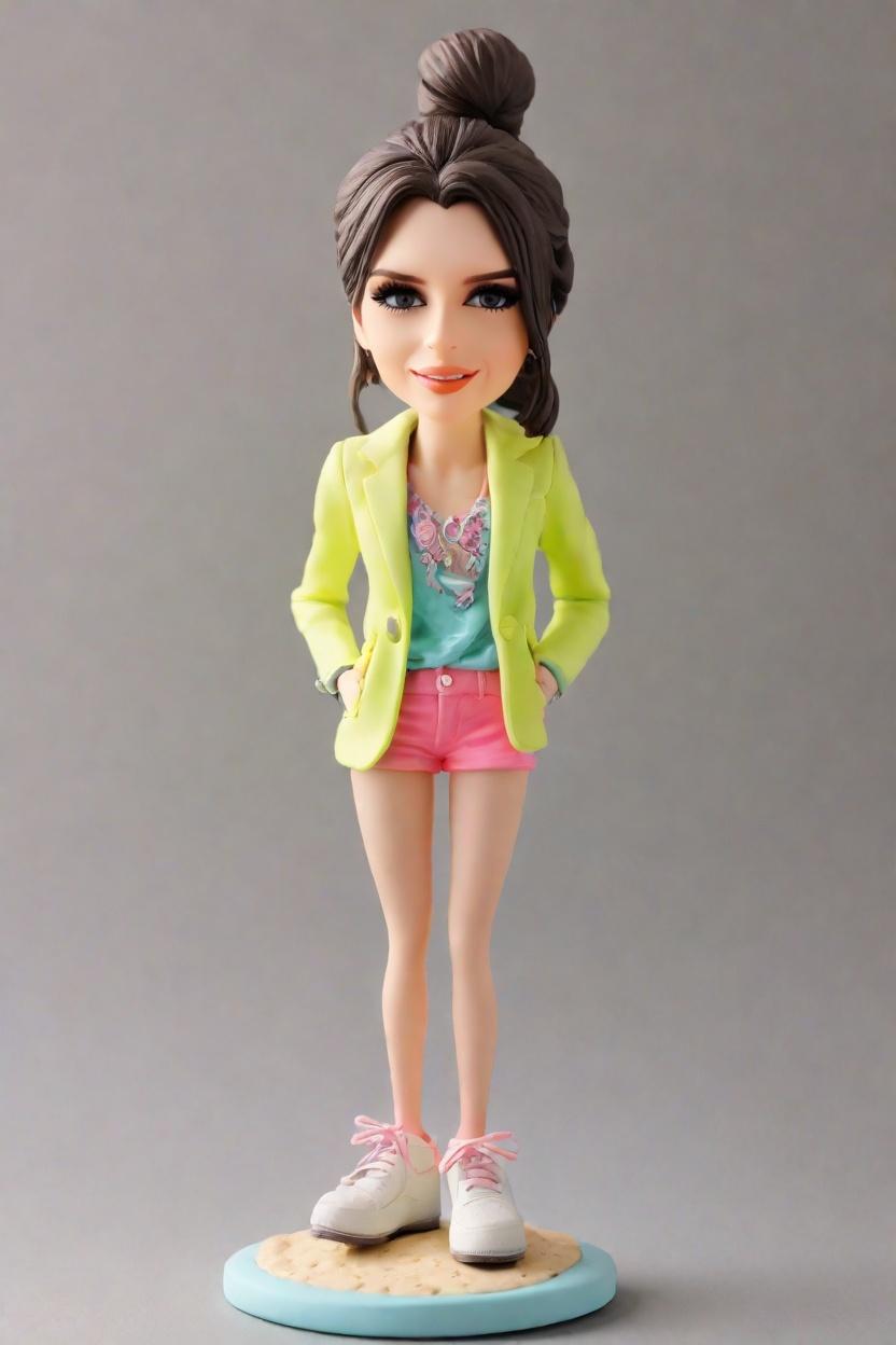 custom Leadership Presence Bobblehead,She Created a Bold Bobblehead Doll!