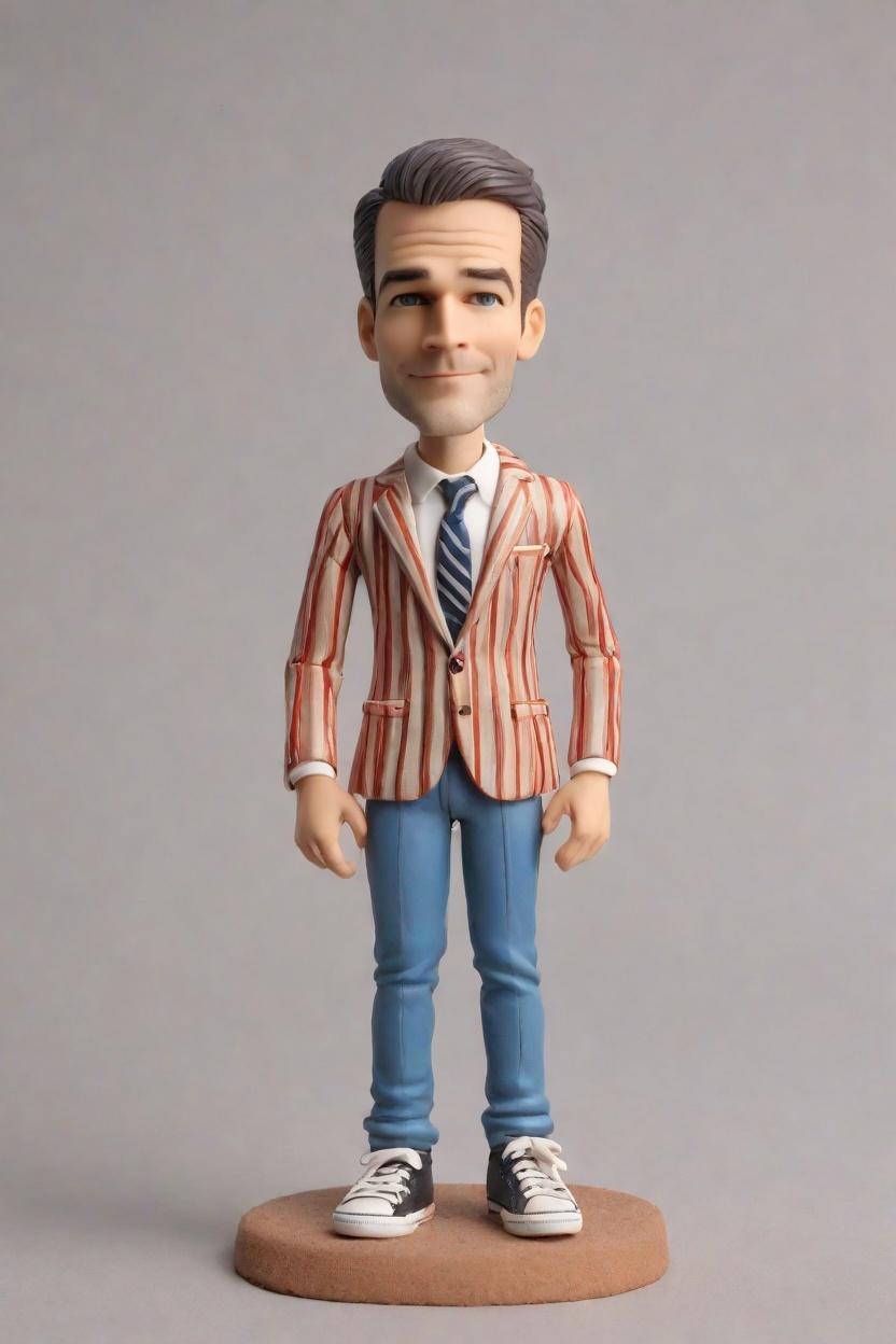 Discovering the Art of Personalized Figurines: A Fashion Blogger's Take,He Leaned on a Lamppost, But This Bobblehead Stole the Show!