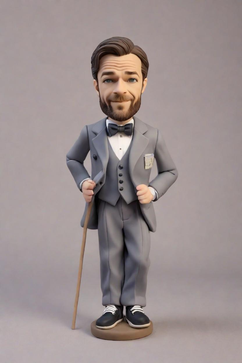 Custom Wedding Dapper Bobblehead,He Made His Own Dapper Wedding Bobblehead! 🎩😍