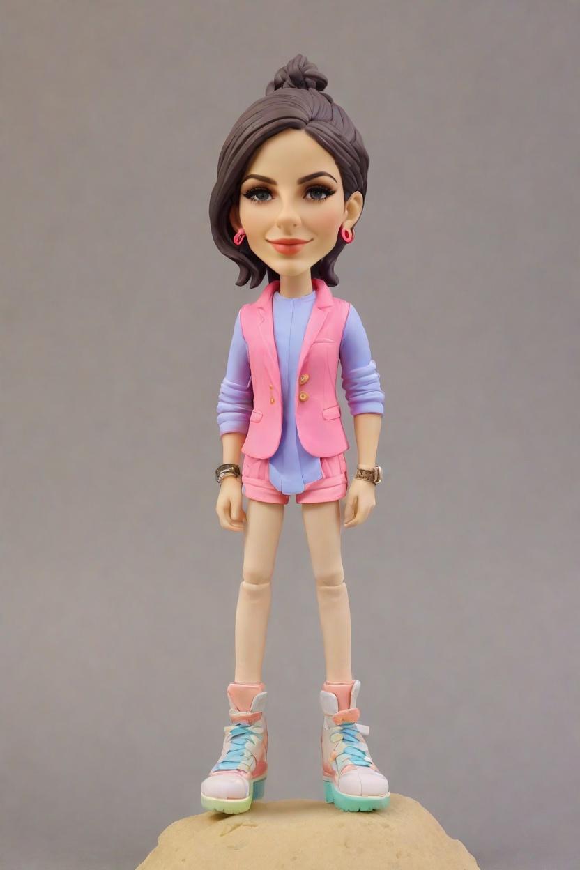 Custom Leadership Recognition Bobblehead,She Created Her Own Confident Bobblehead