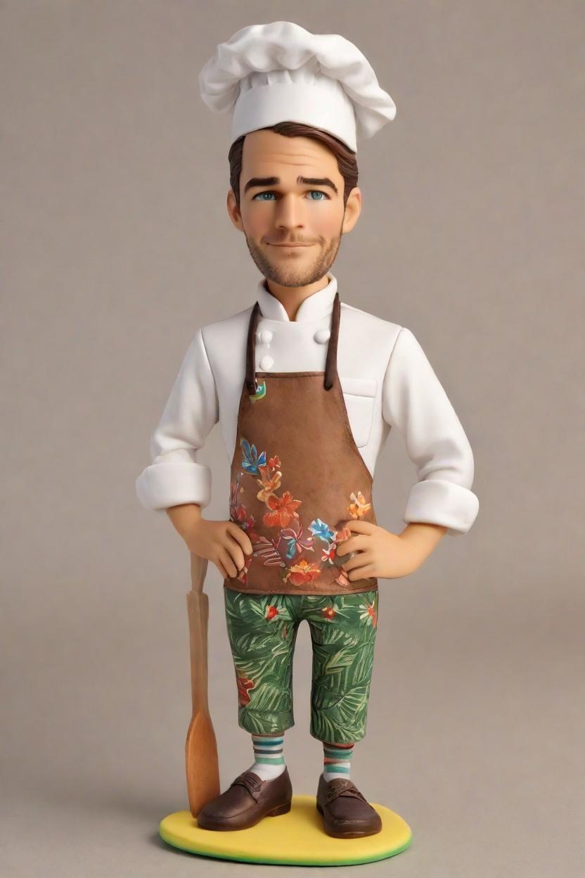 Custom Chef Fun Bobblehead,John Shares His Playful Chef Bobblehead Creation