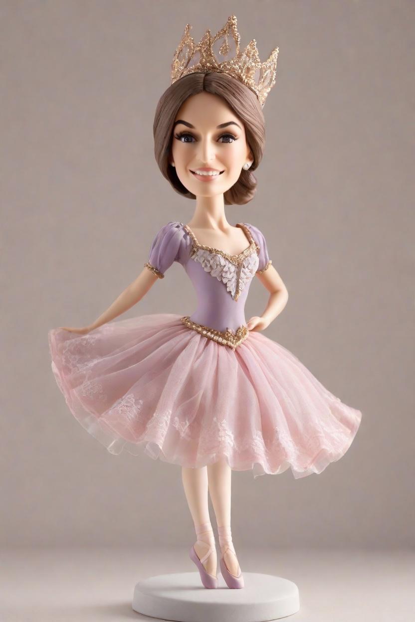 Dazzling Dancer: The Custom Bobblehead Doll That Captures the Nutcracker Magic,She Nailed Her Nutcracker Audition! Now, Creating Her Own Bobblehead Doll to Celebrate